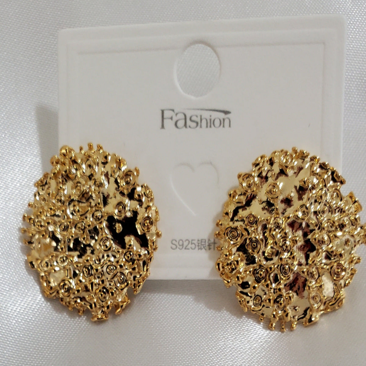 Jazmin S925 Gold Plated Earrings