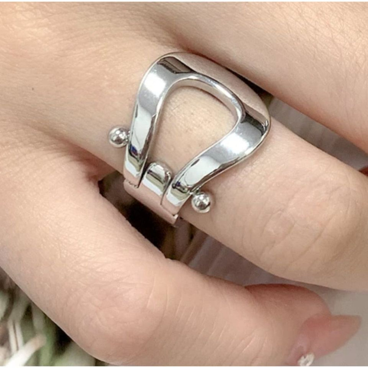 Isabella 11 Stainless Steel Ring