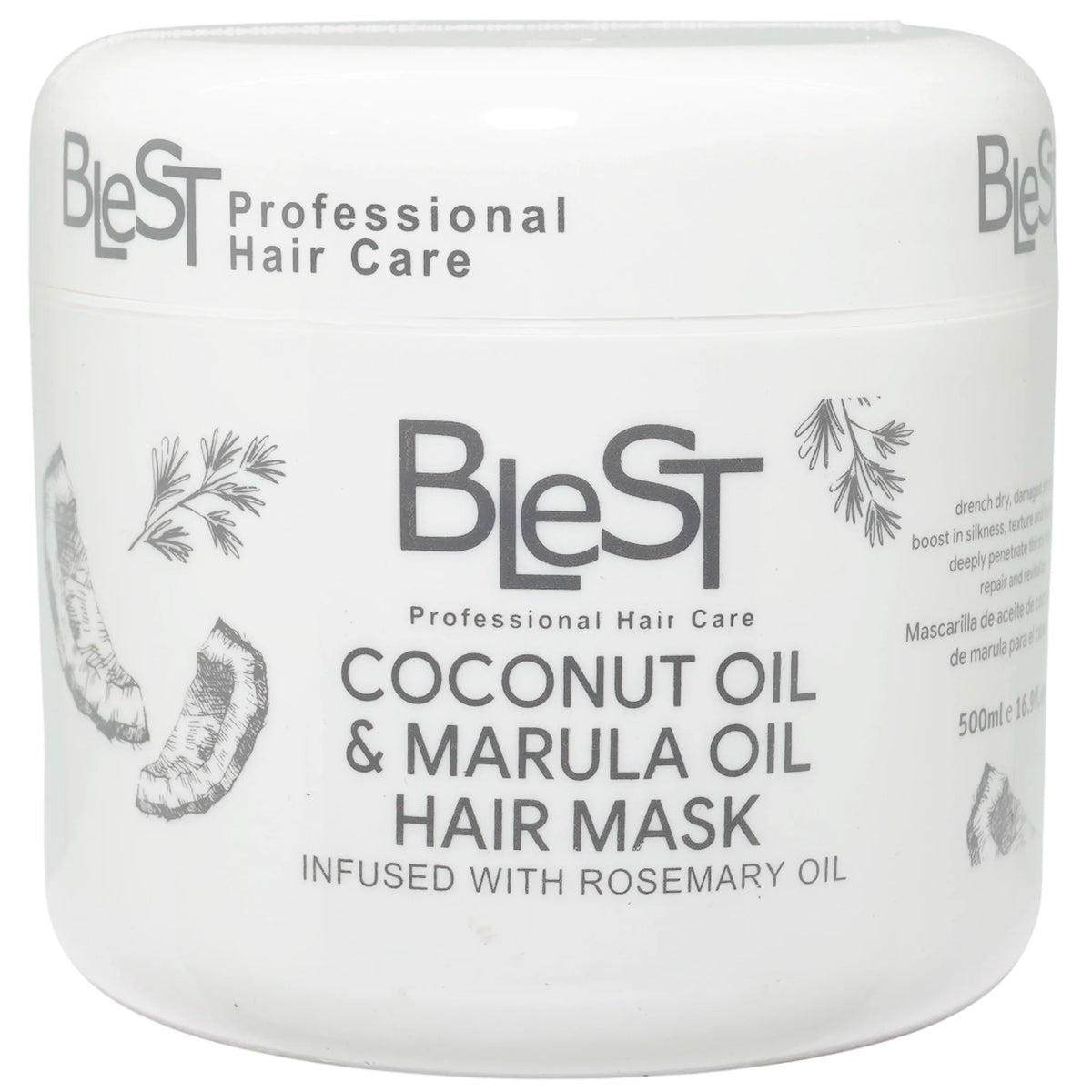Blest Coconut Oil & Marula Hair Mask