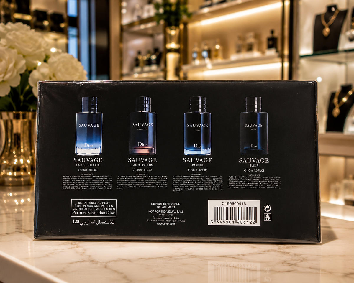 Dior Original 4pcs Sauvage Perfume