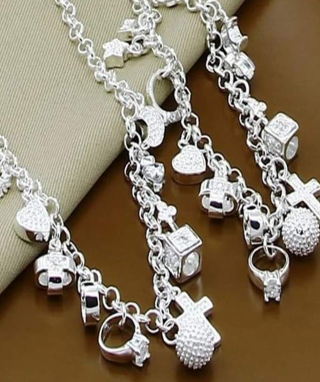 Set de Collar y Pulsera Plata S925
