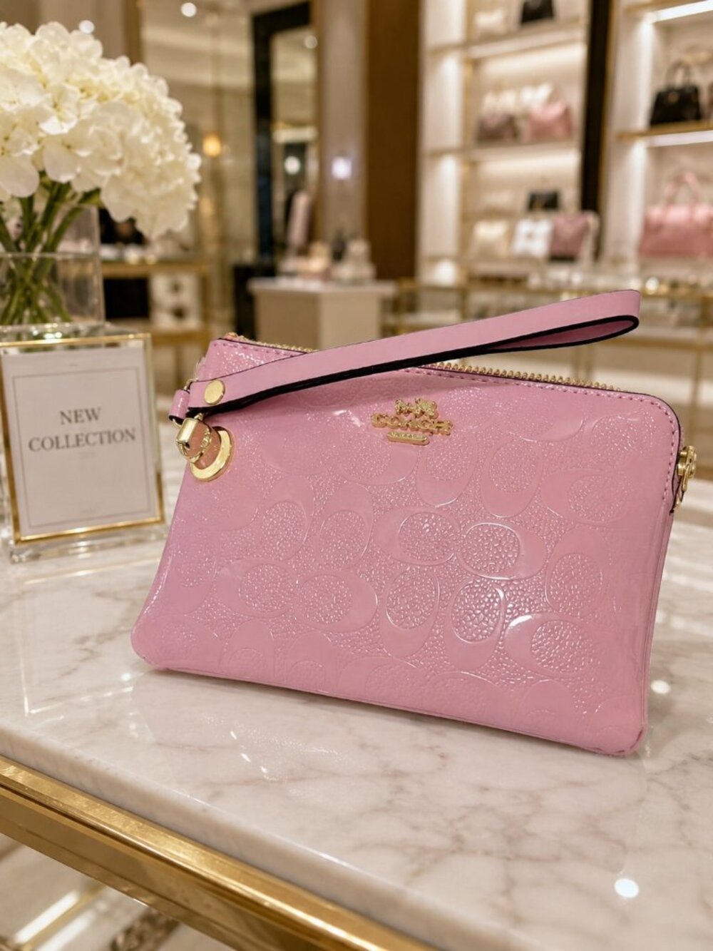 Coach Style Small Pink Walket