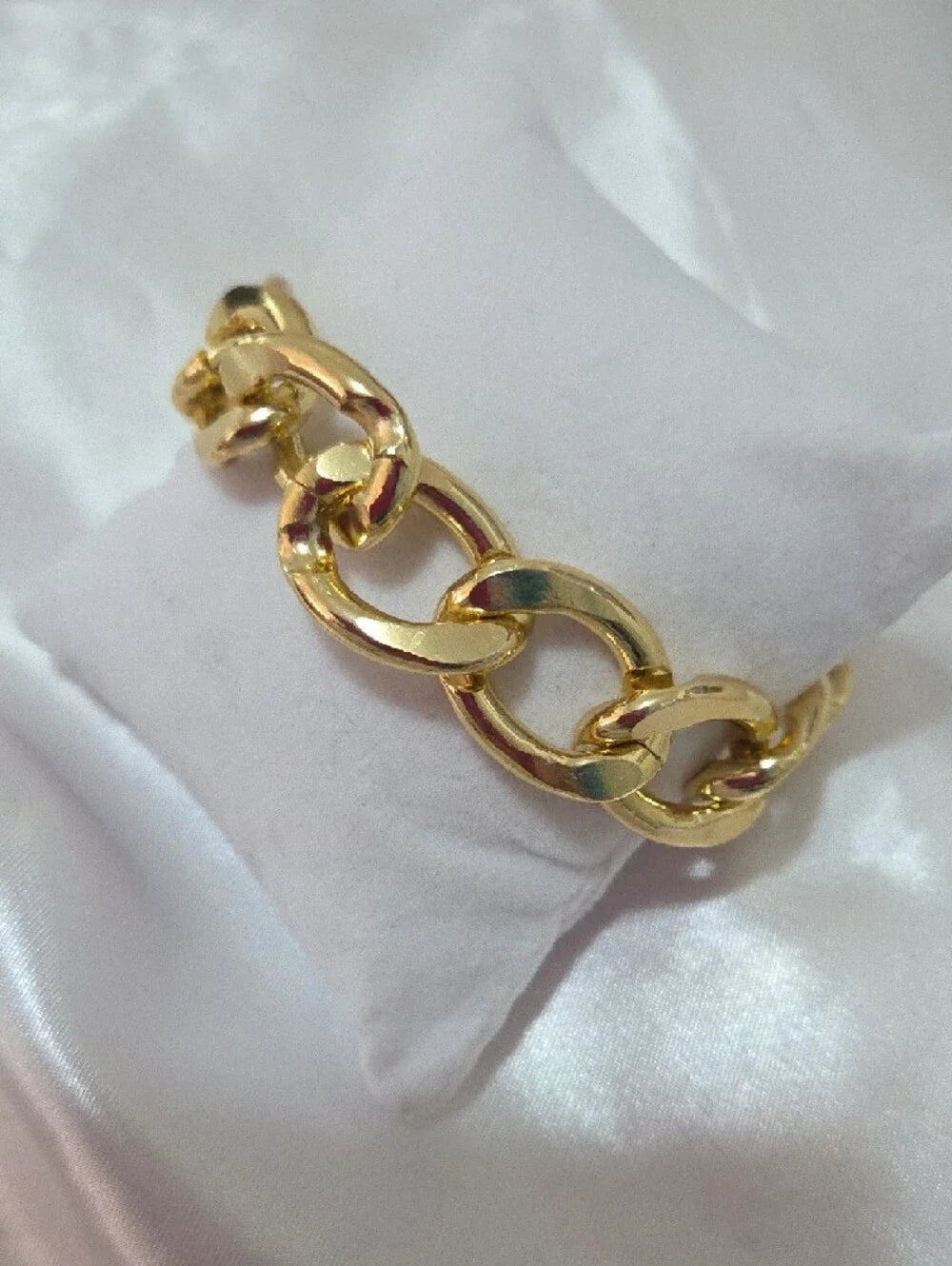Gold Tone Link Bracelet