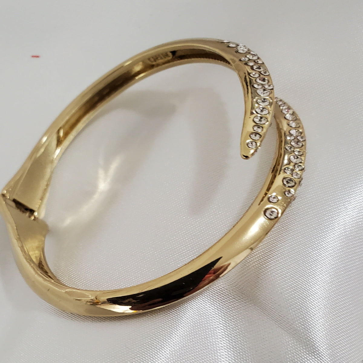 18K Gold Plated Rhinestone Bracelet