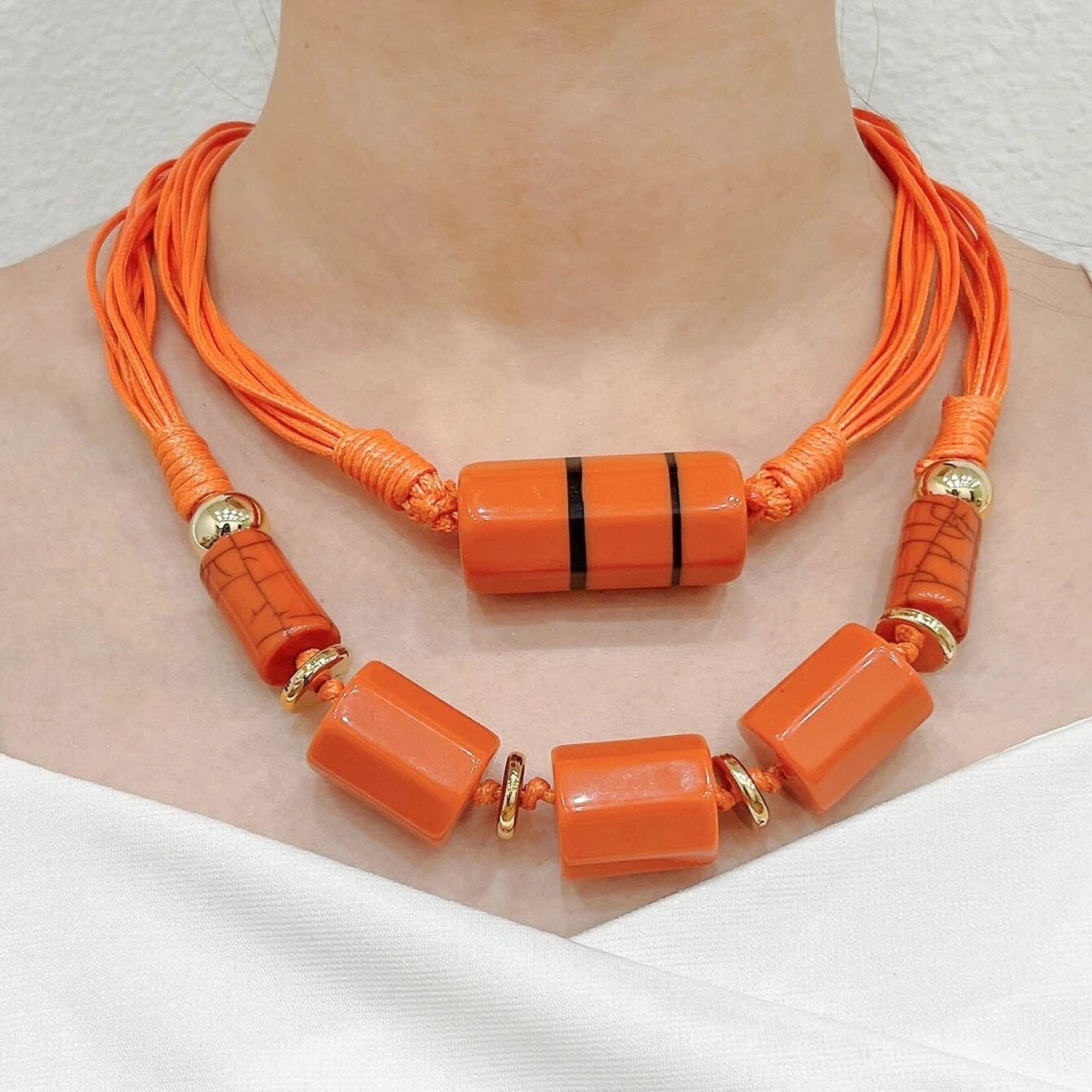 Collar Doble en capas