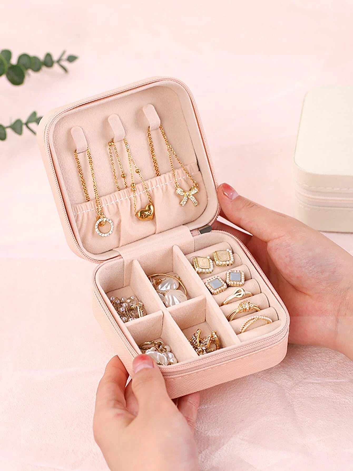 Mini Travel Jewelry Box
