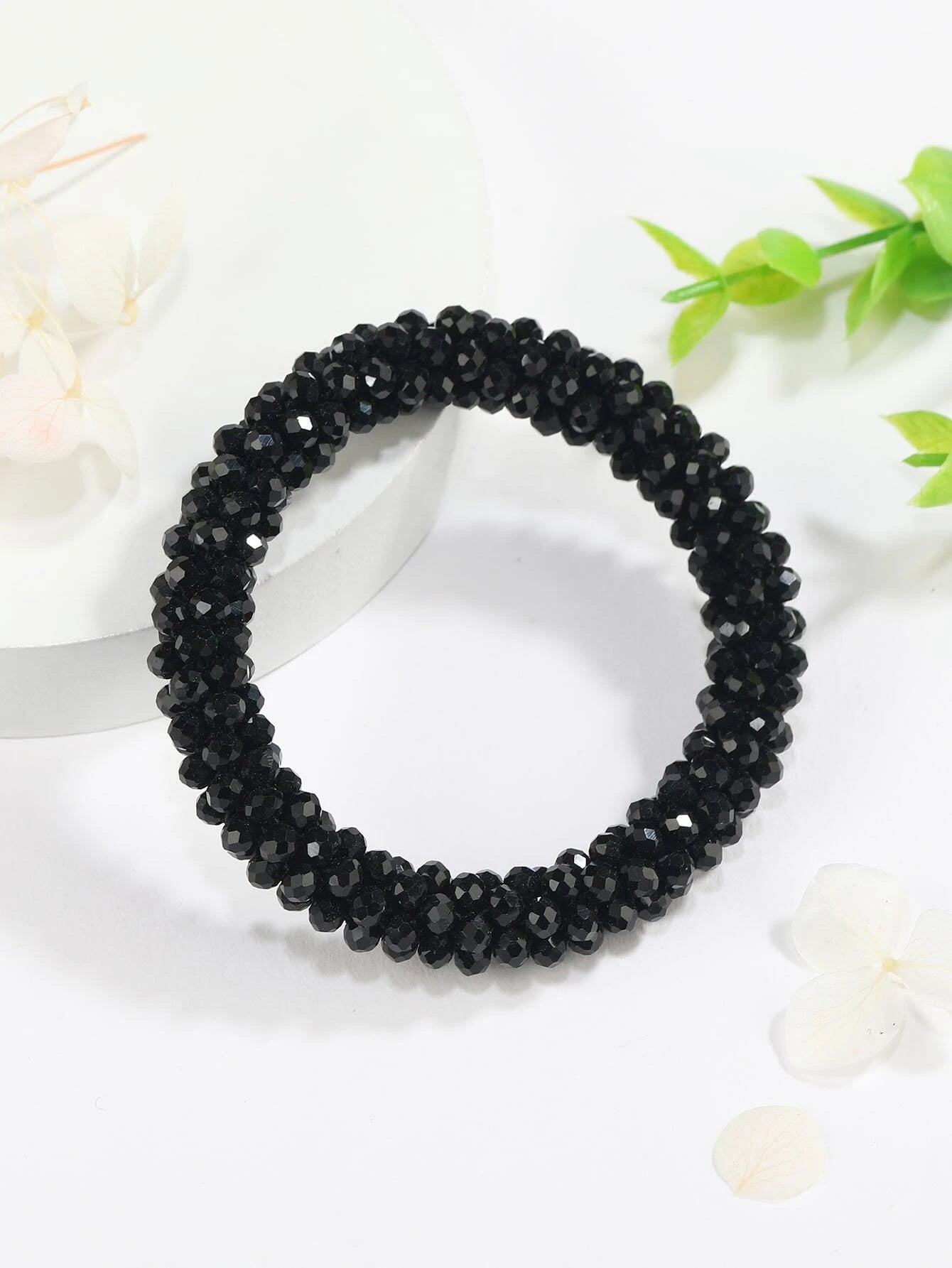 Pulseras Stretch con cuentas en cristal
