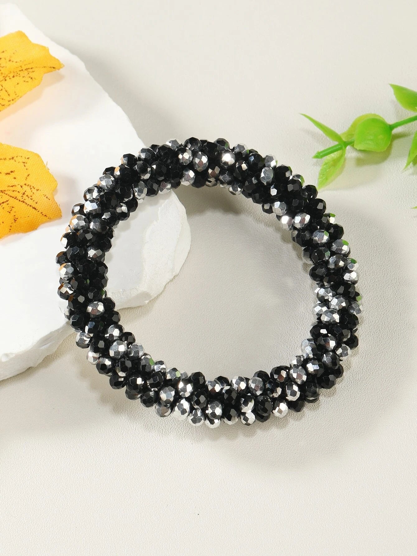 Pulseras Stretch con cuentas en cristal