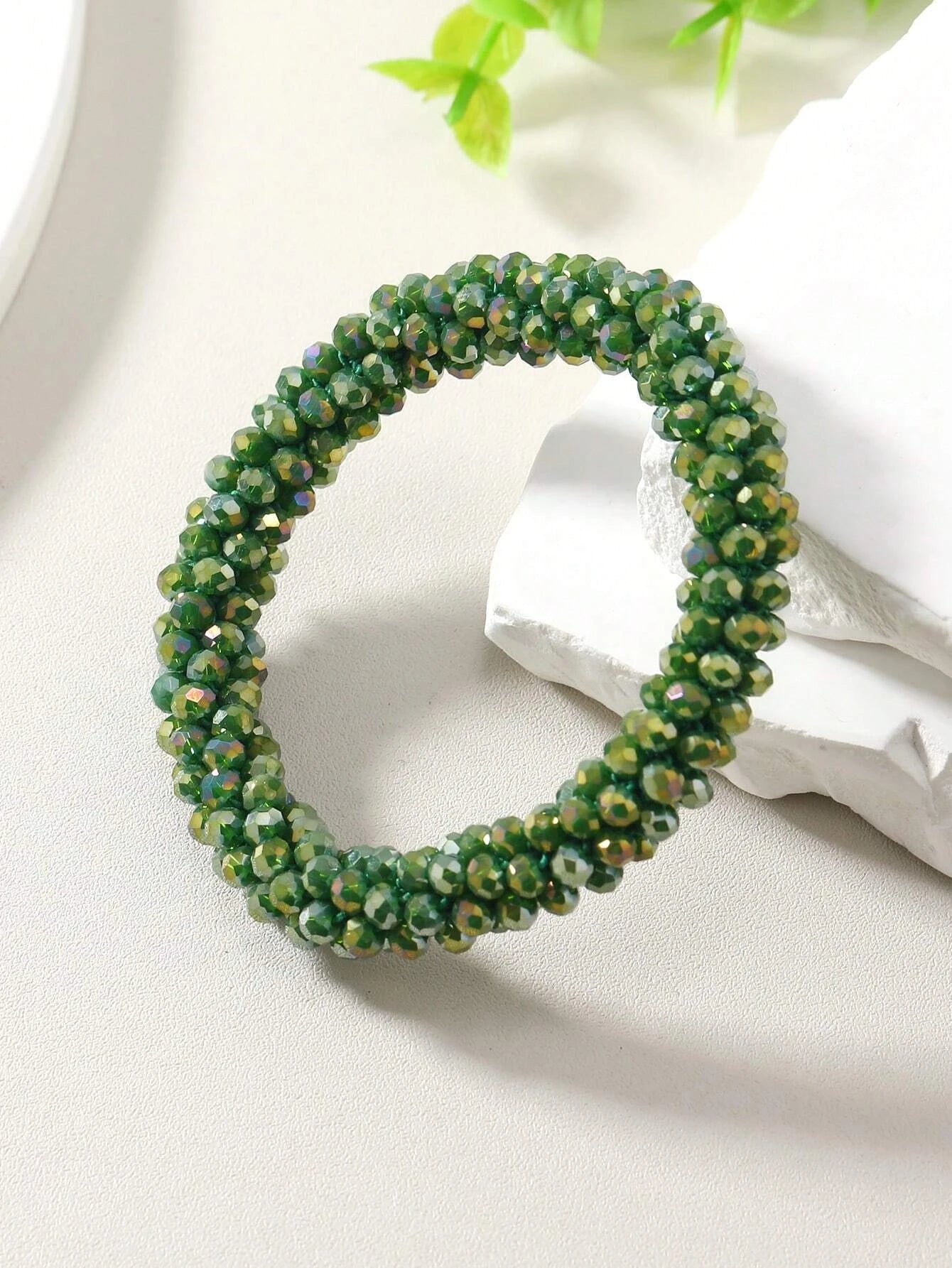 Pulseras Stretch con cuentas en cristal