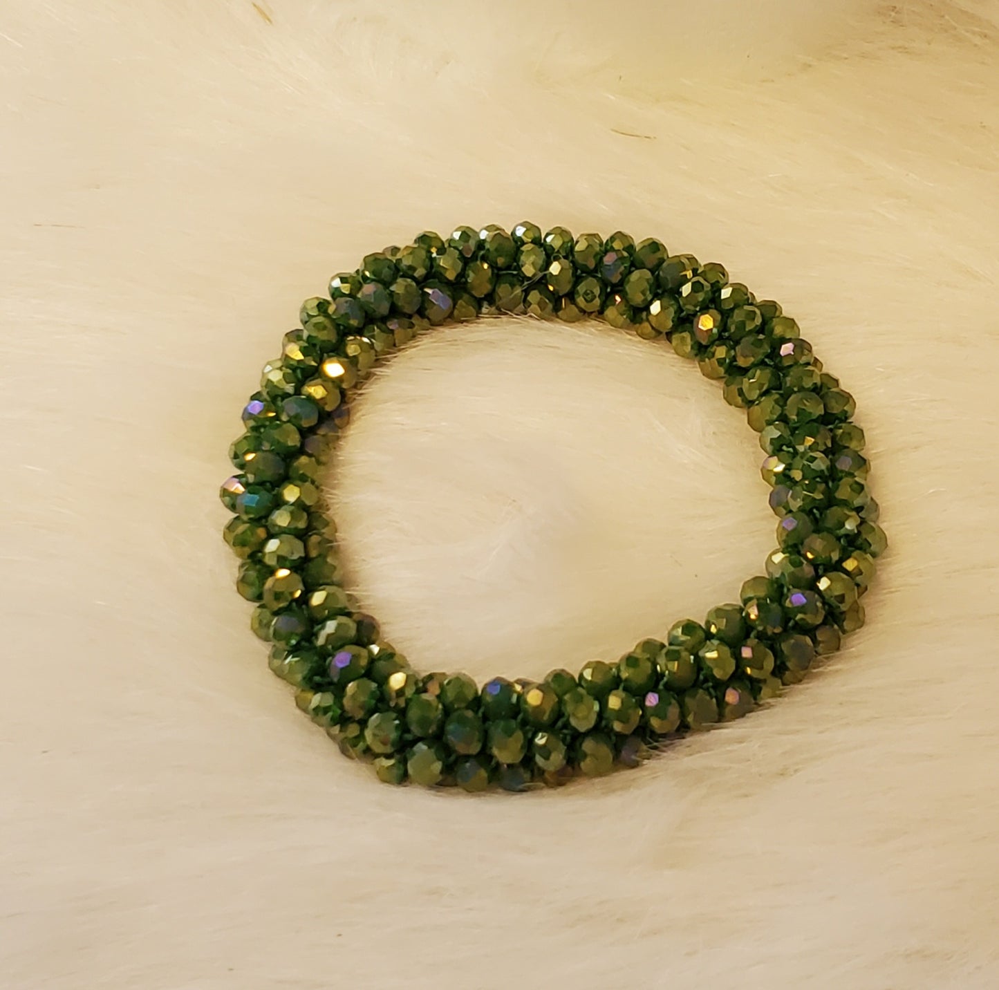 Pulseras Stretch con cuentas en cristal