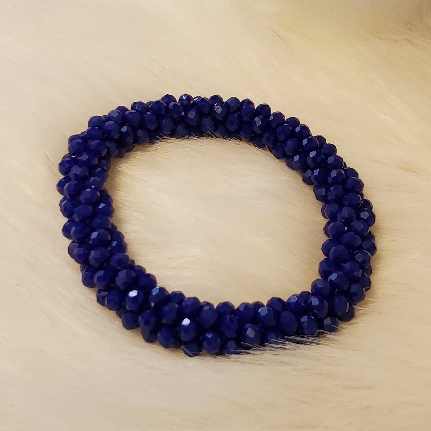 Pulseras Stretch con cuentas en cristal