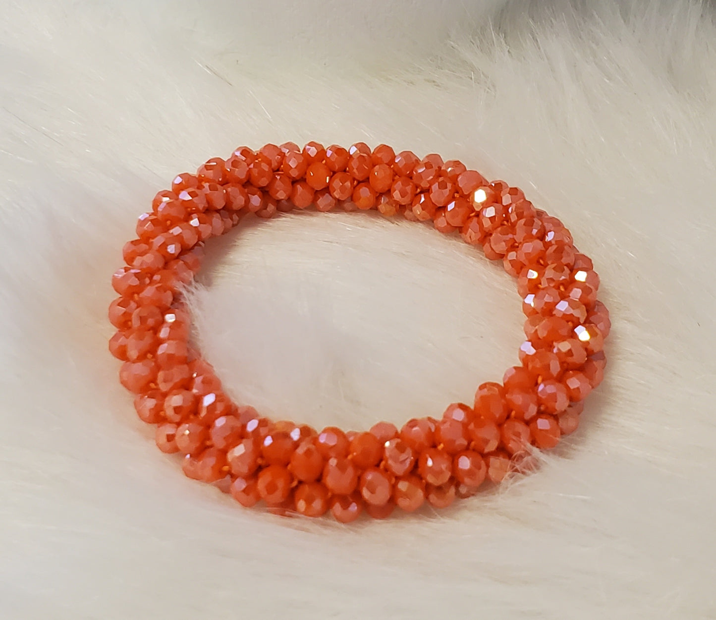 Pulseras Stretch con cuentas en cristal