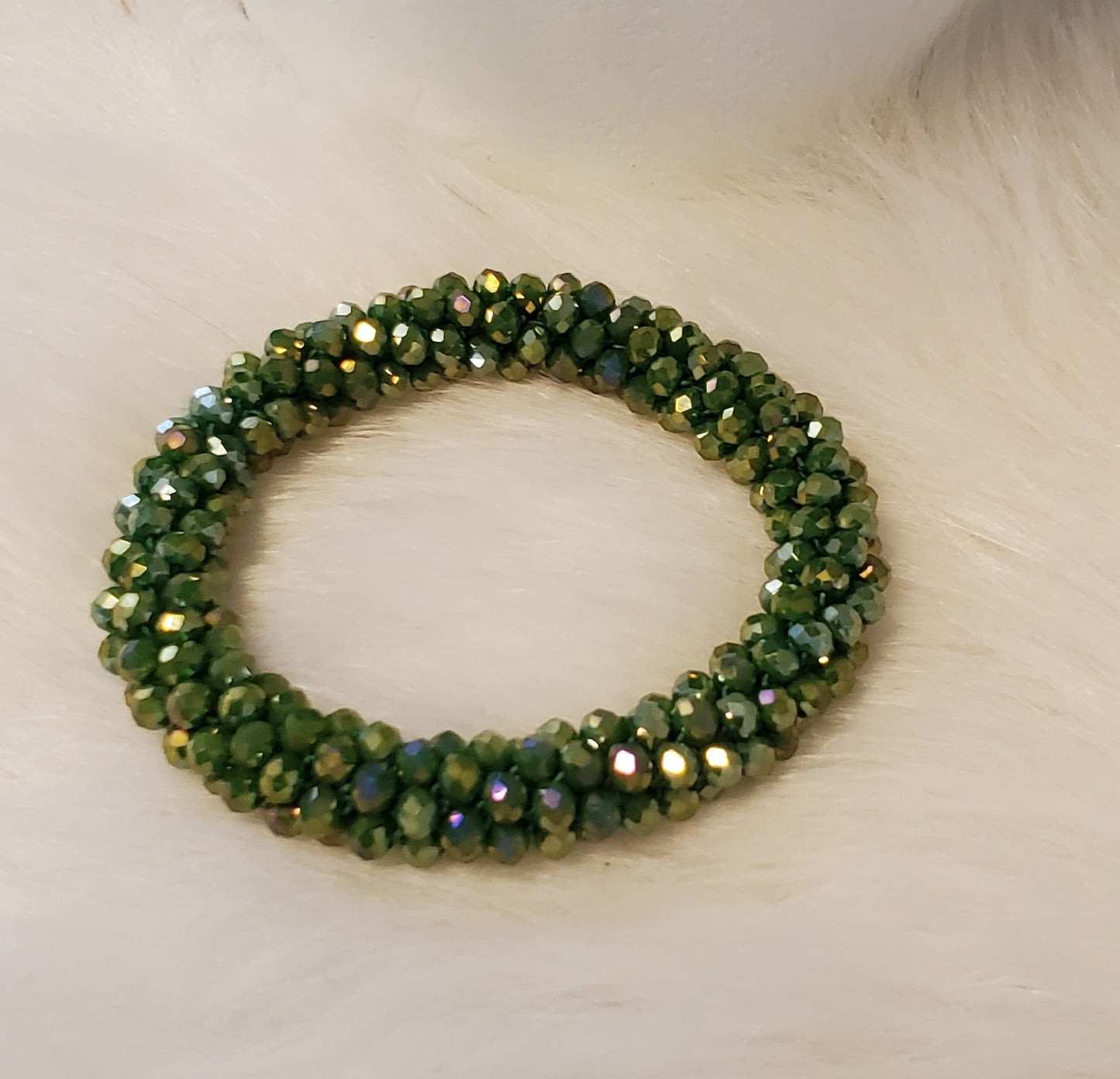 Pulseras Stretch con cuentas en cristal