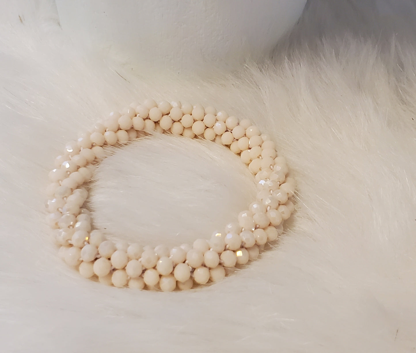 Pulseras Stretch con cuentas en cristal