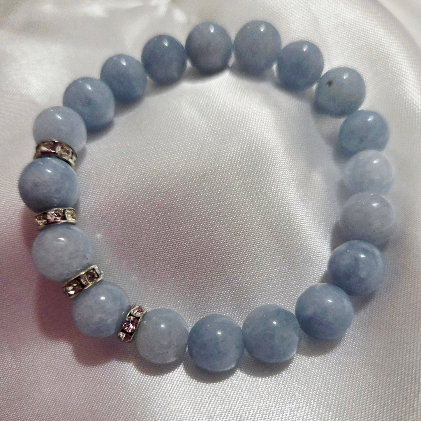 Aquamarine Natural Handmade Stone Bracelets