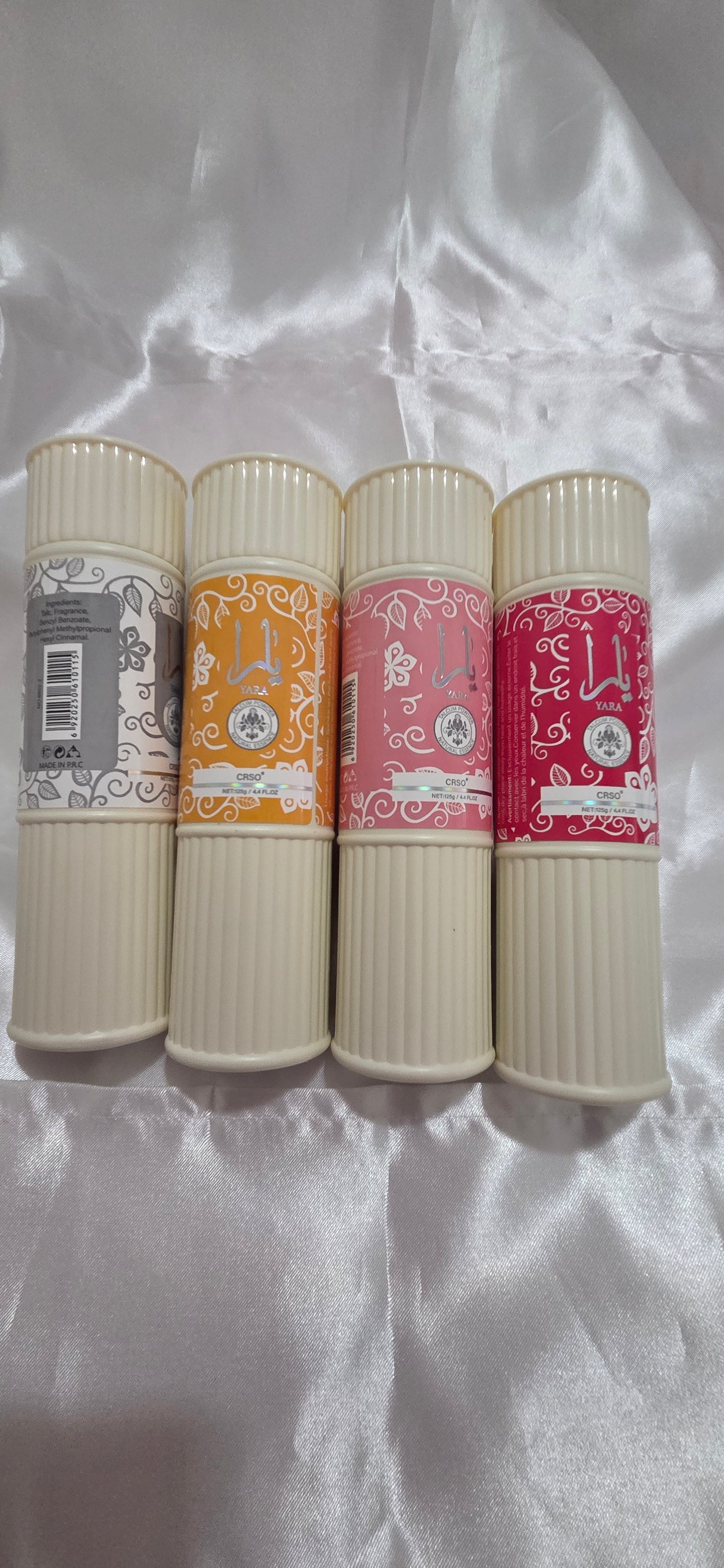 Yara Inspired Talcum powder for body