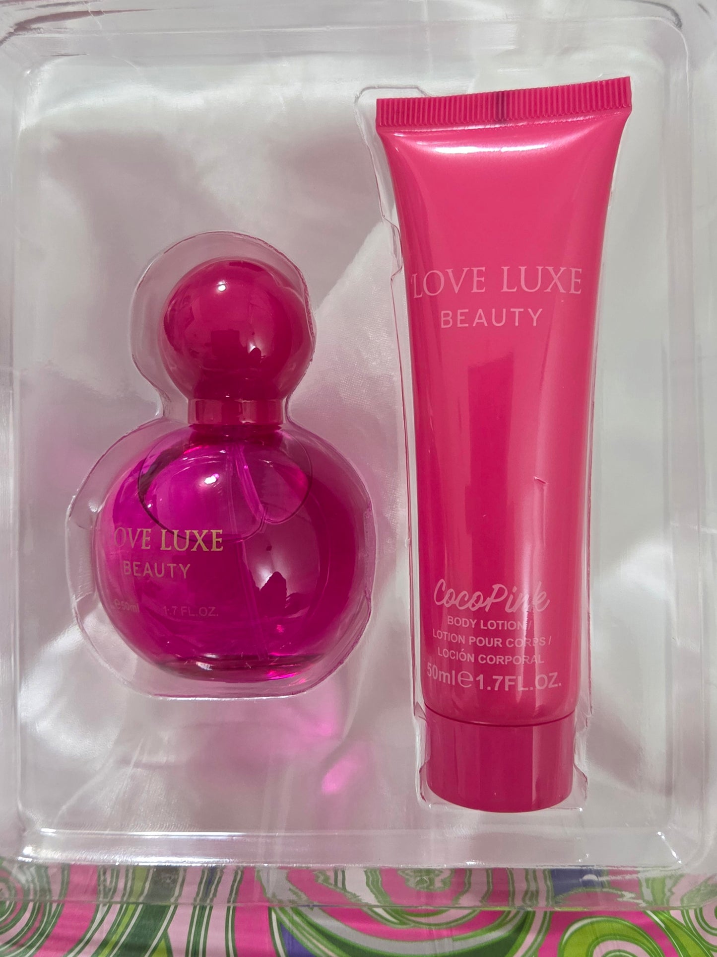 Love Luxe Beauty Perfume and Body Lotion