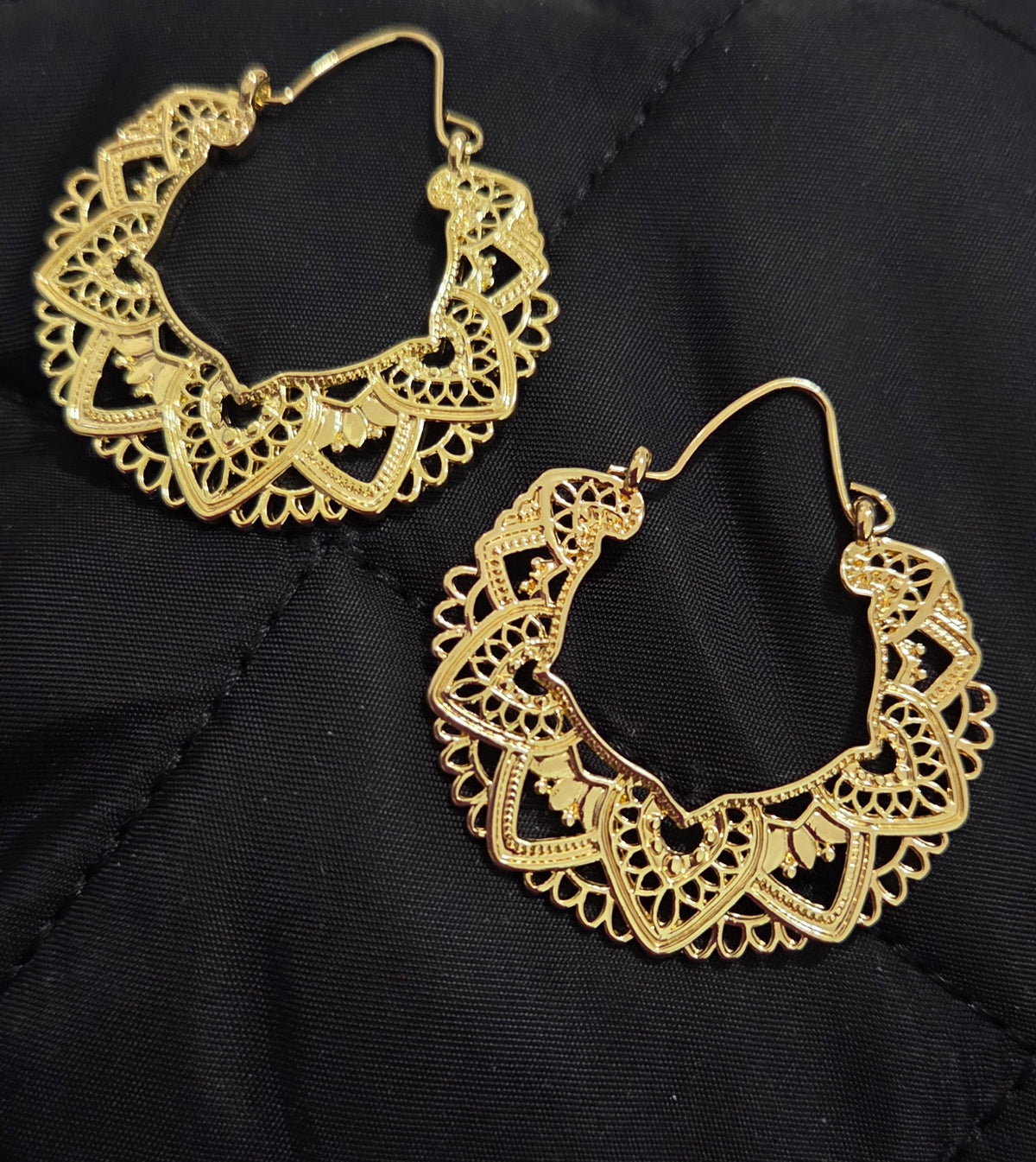 Aretes Dorado Vintage