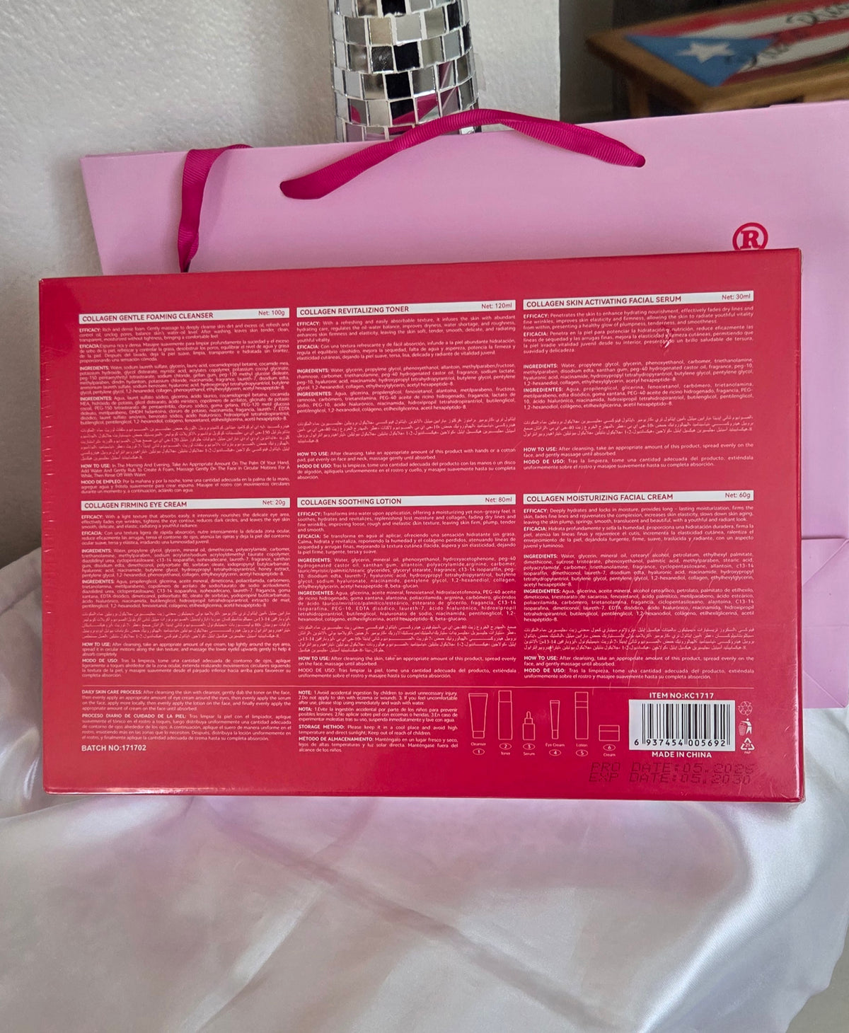 Kevin & Coco Collagen 6pcs Skincare Set