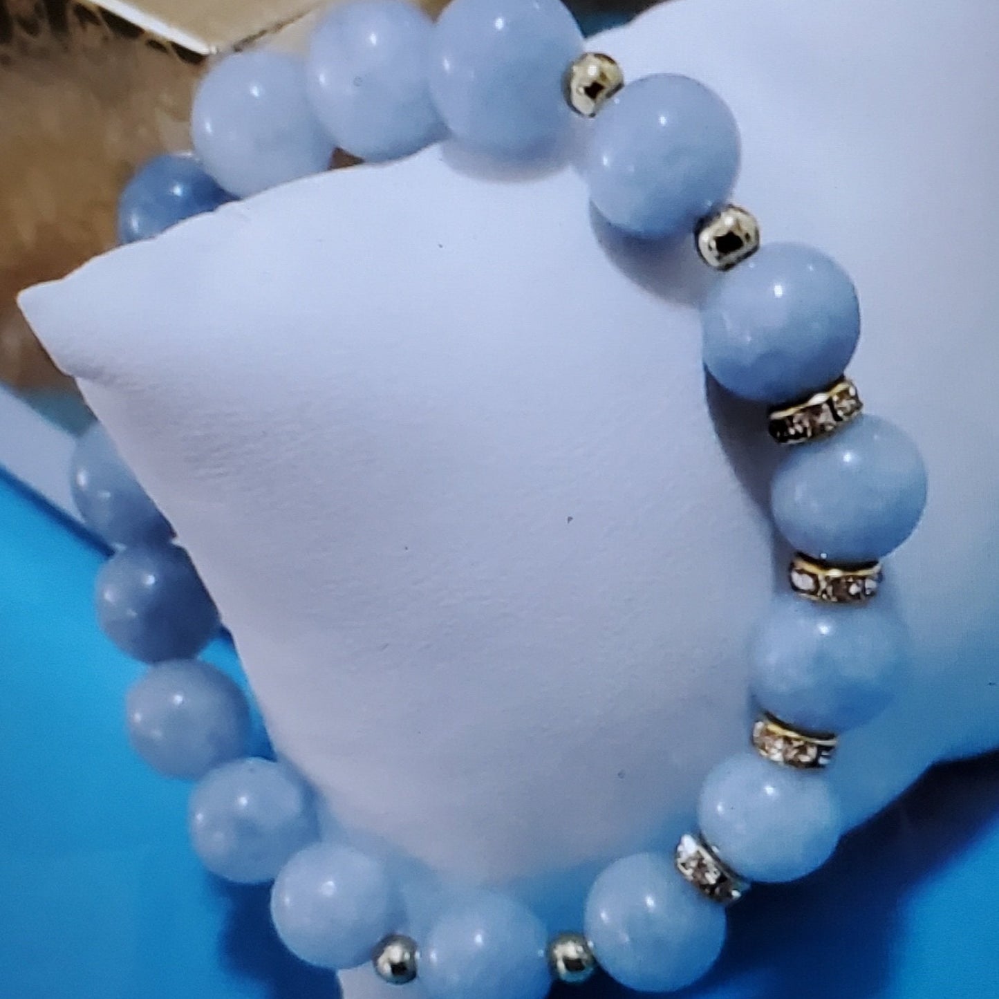 Aquamarine Natural Handmade Stone Bracelets