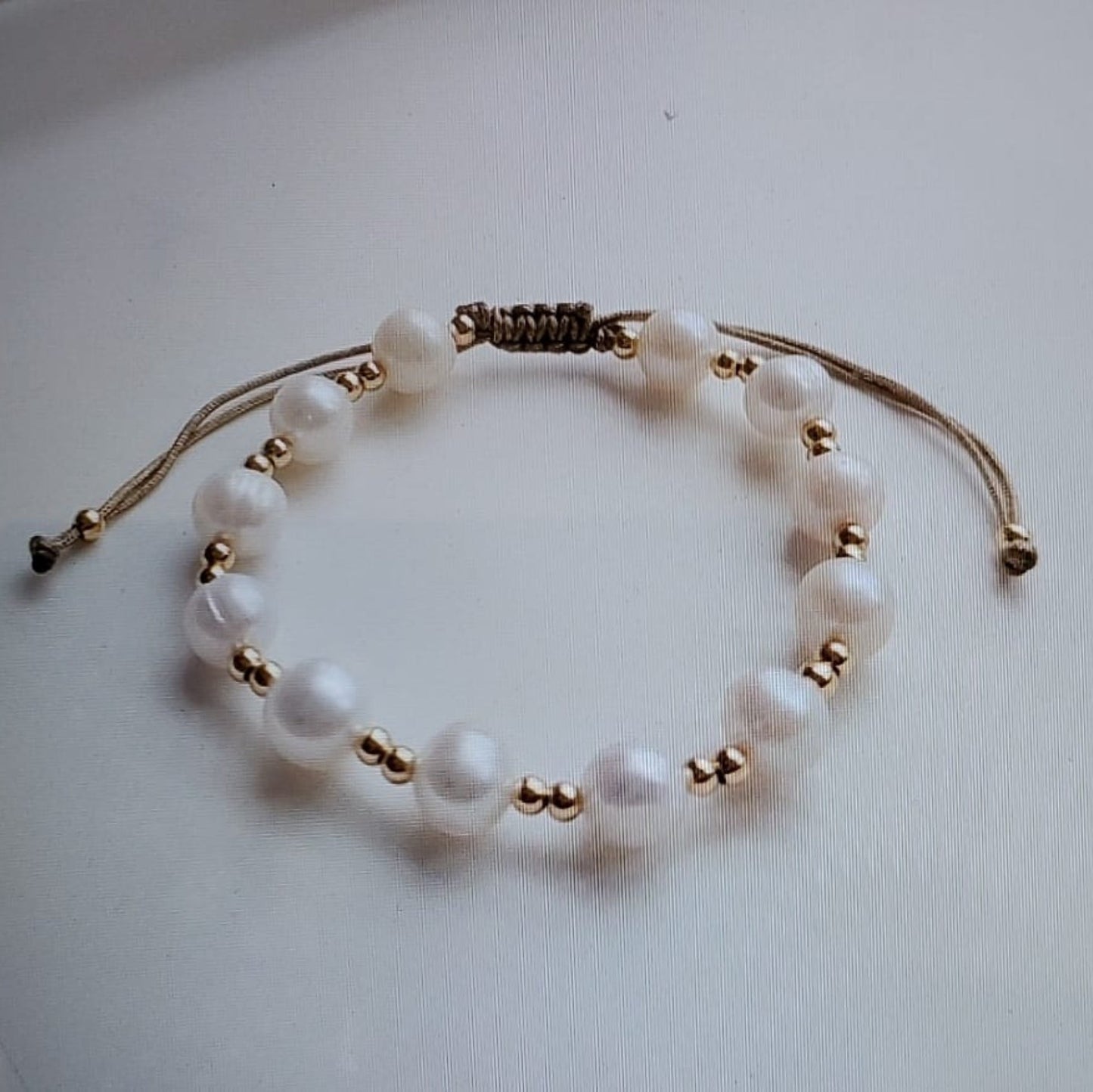 Pulsera Perlas Agua Dulce