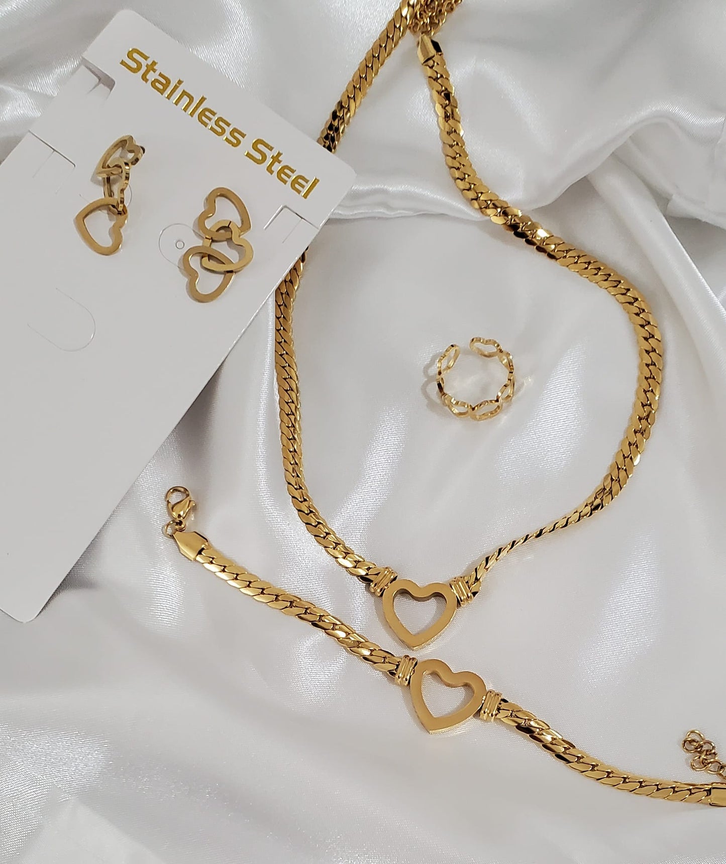 18K Gold Plated Lovely Set