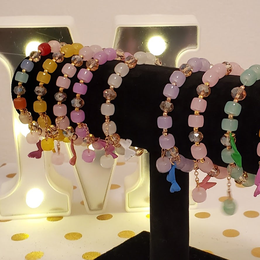 Pulseras Mariposa estilo Cilintro Crystal