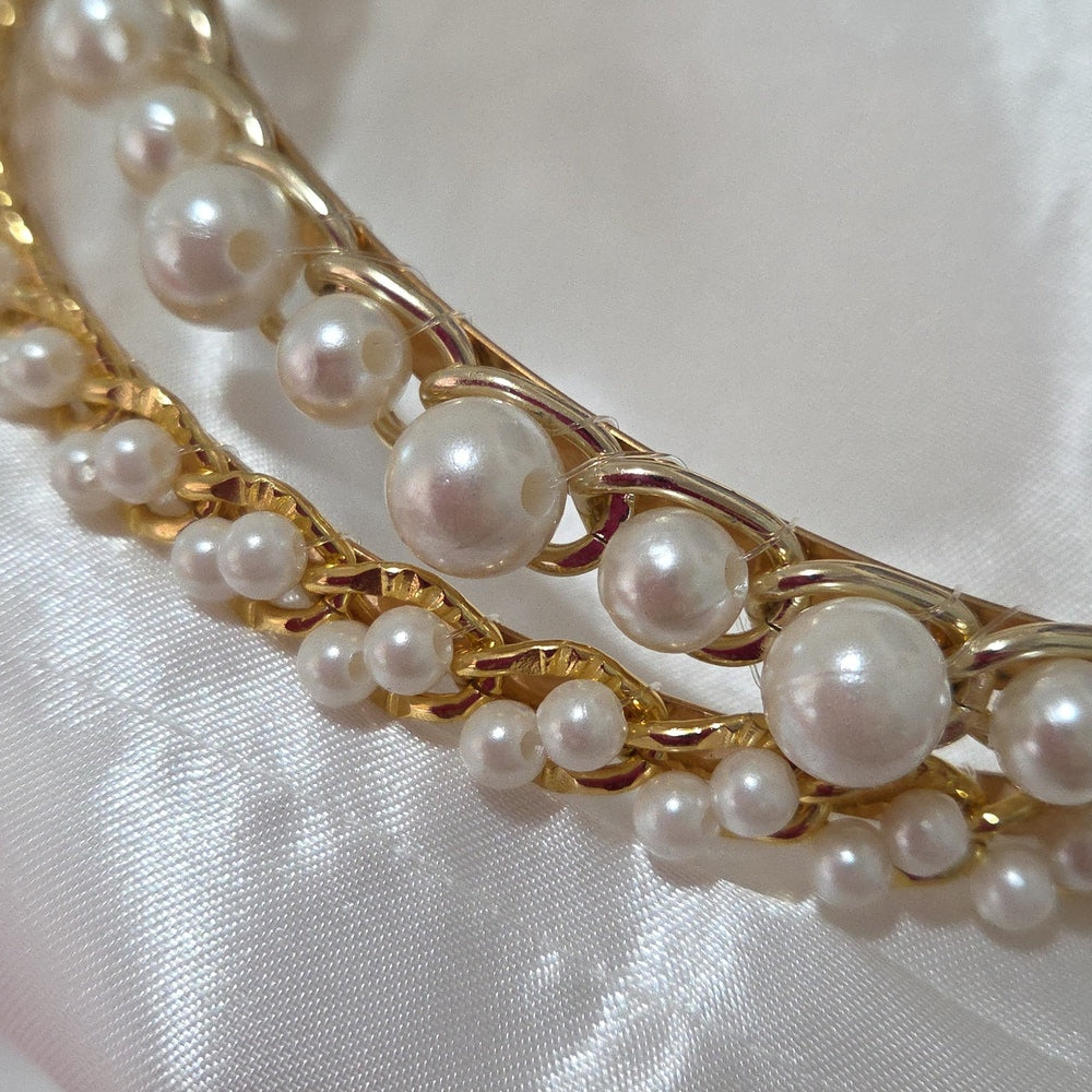Diademas con Perlas Mixtas 6pcs