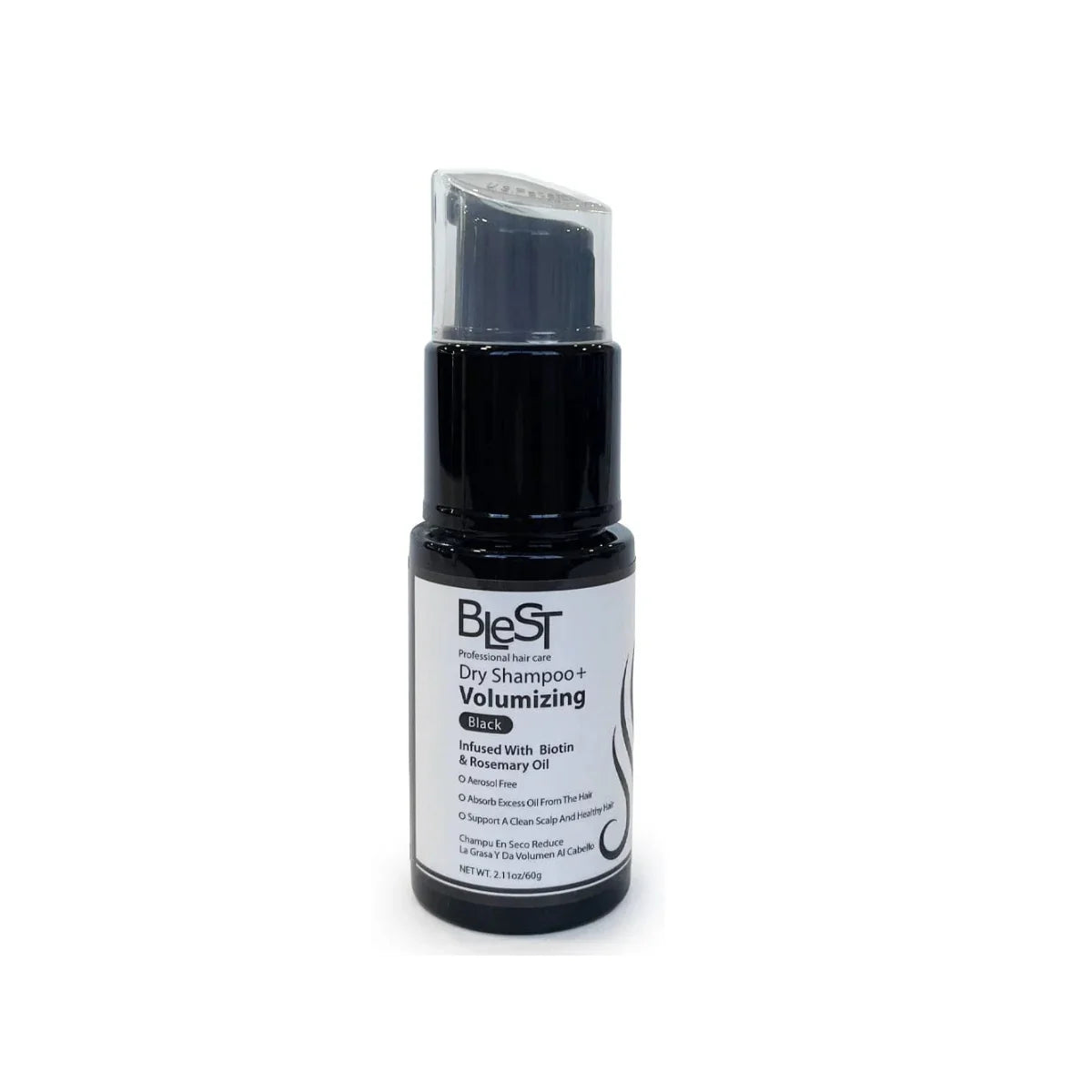 Blest Dry Shampoo Volumizing Black