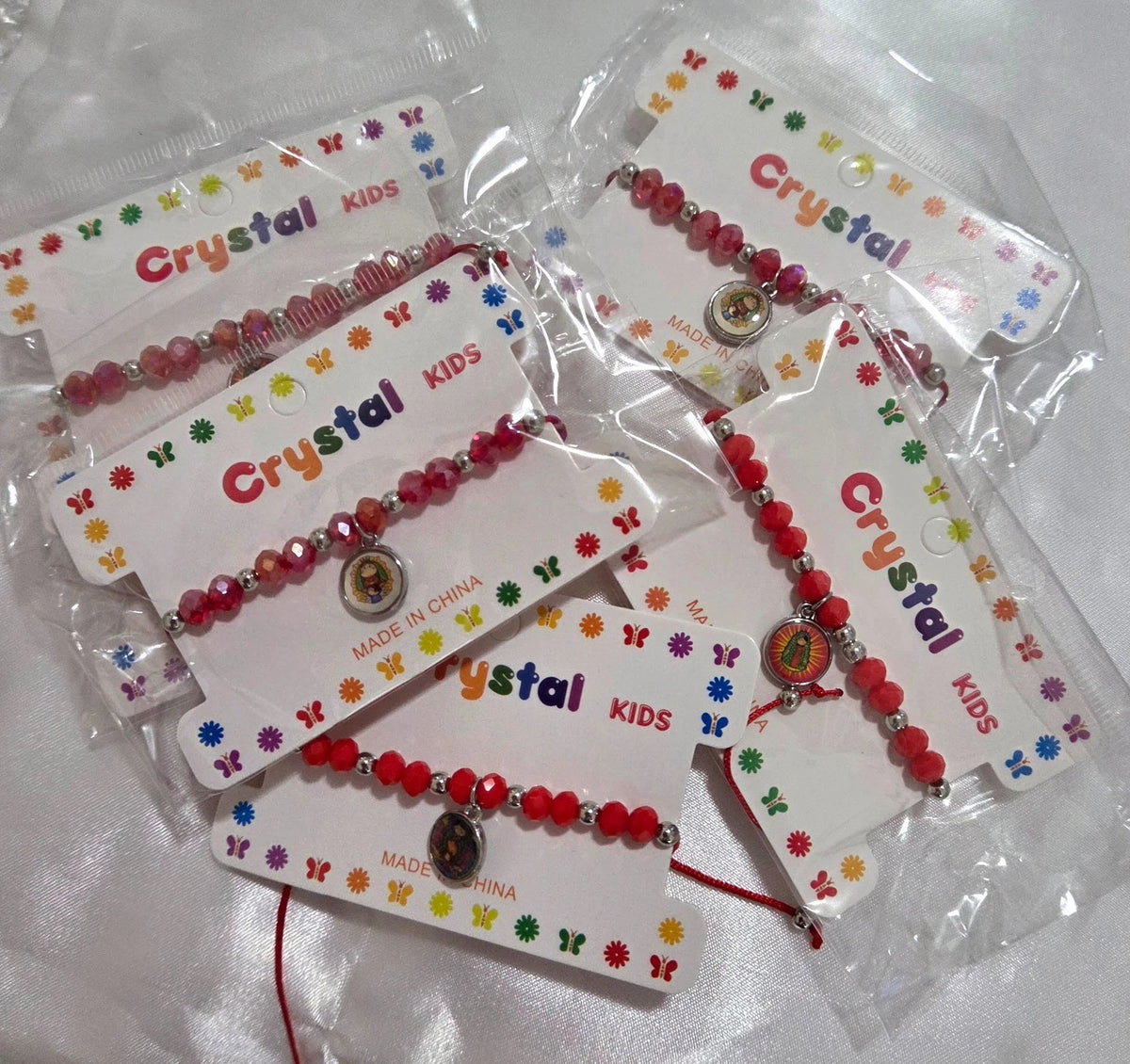 Girl Crystal Beaded Mixtos (6pcs)