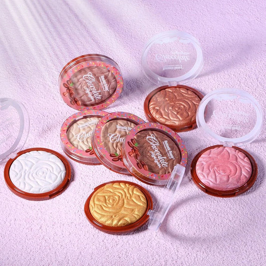 Romantic Beauty Chocolate Highlighter-Mixteado 6pcs