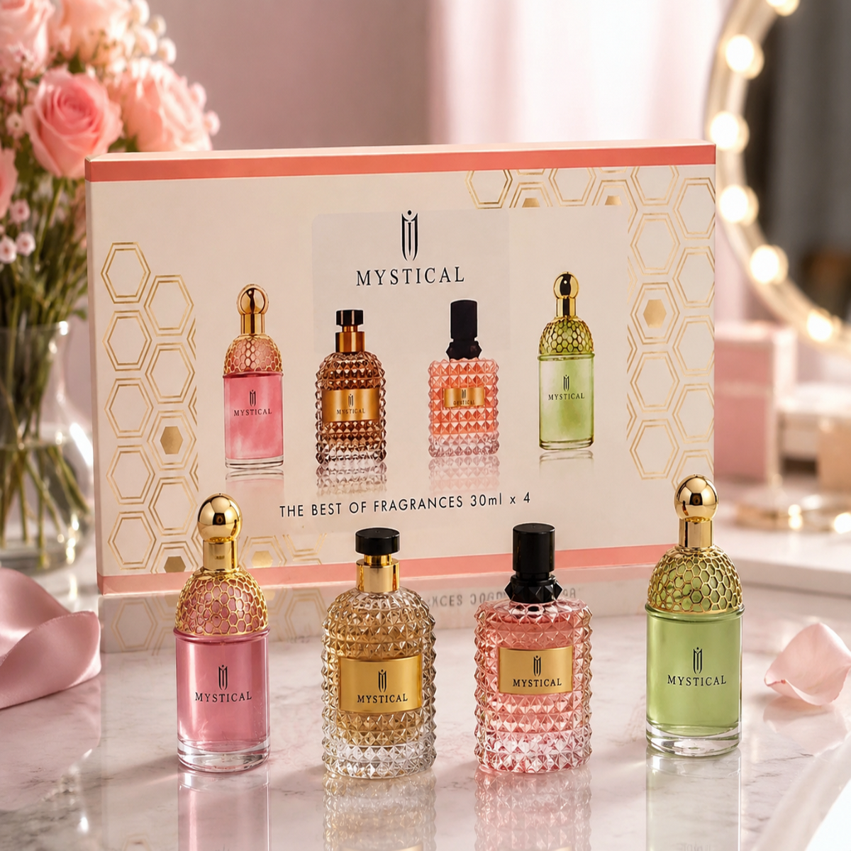 Mystical 4pcs Women's Perfume