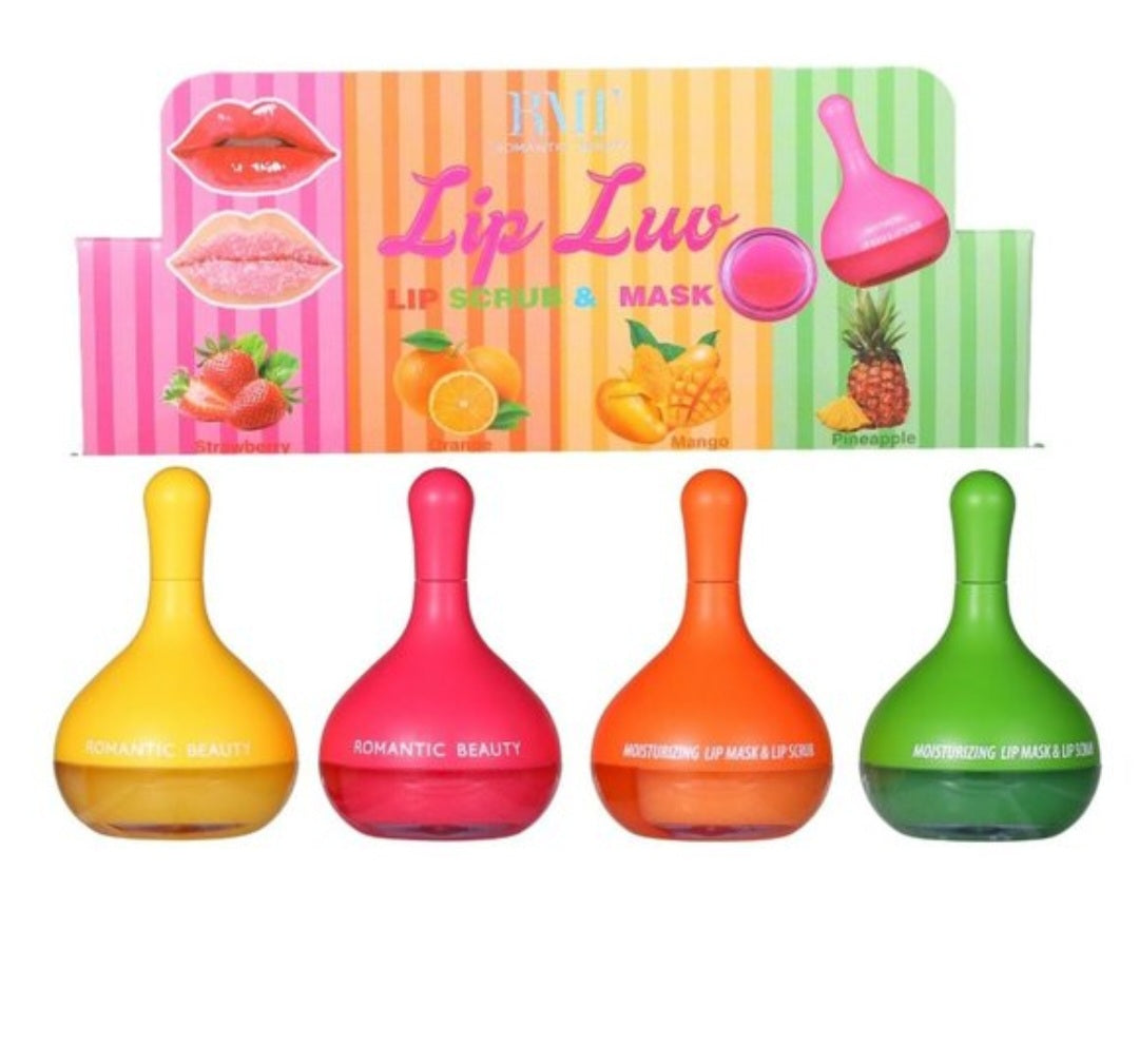 Lip Scrub & Mask Duo 6 pcs