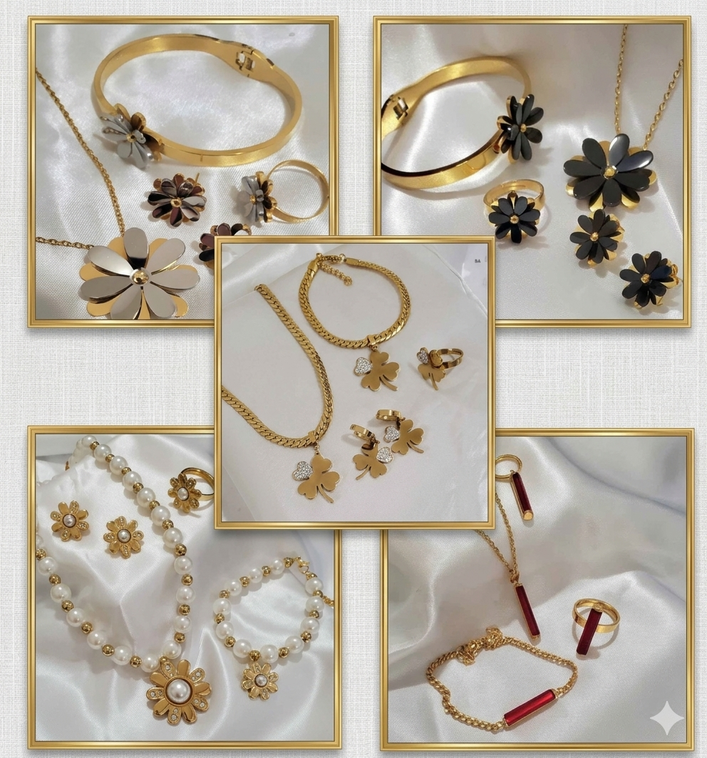 Wholesale Mixed Necklace Set – 6 Pieces