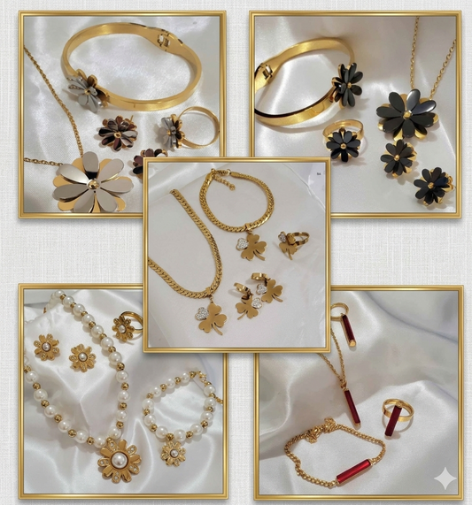 Wholesale Mixed Necklace Set – 6 Pieces