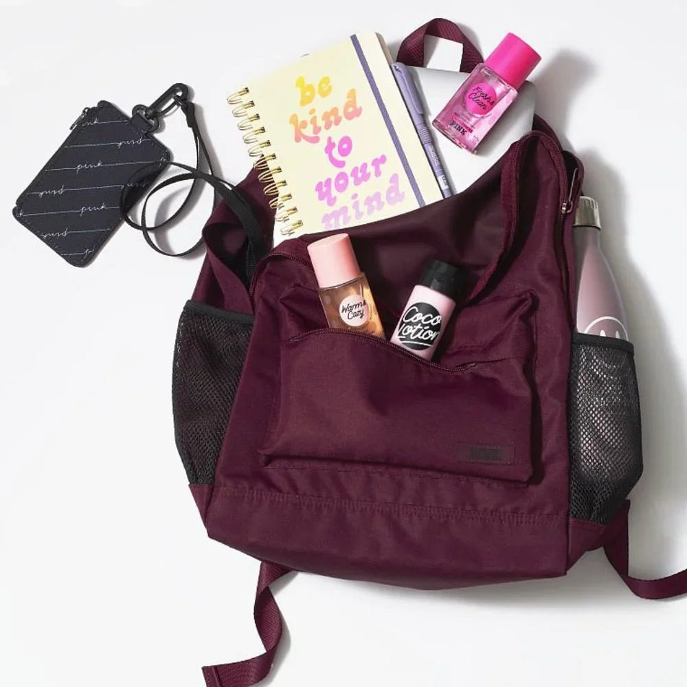 Victoria Secret Burgandy Color CLASSIC BACKPACK