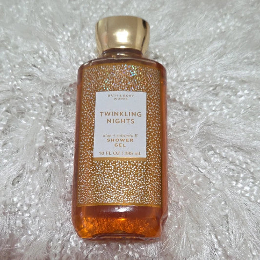 Bath & Body Work Twinkling Nights Gold Shower Gel