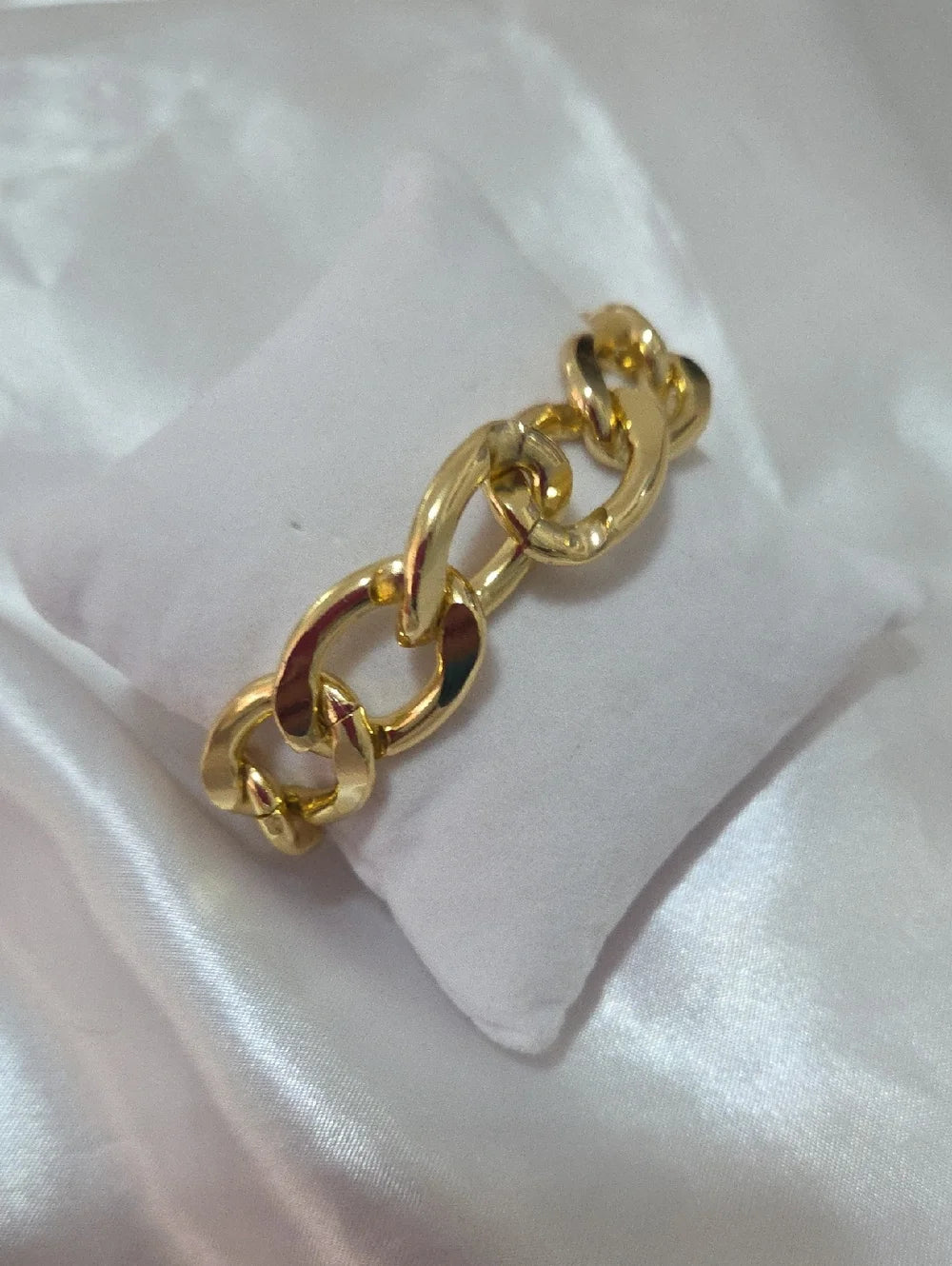 Gold Tone Link Bracelet